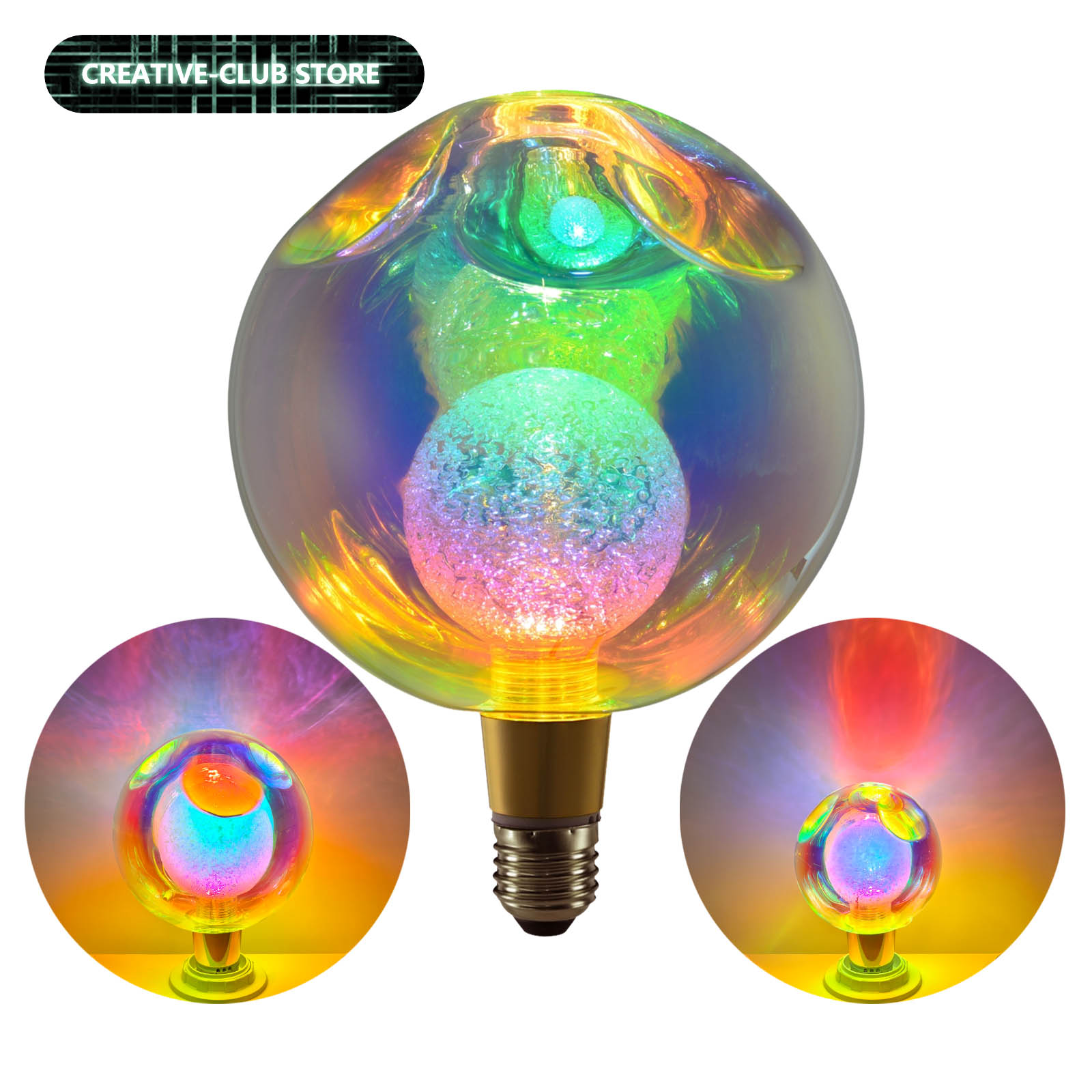 Lighting Decor Bedroom - E27 P90 P120 P150 Круглый шар