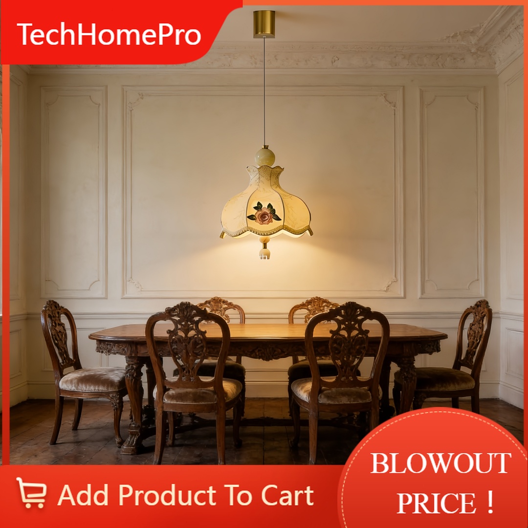 Decor Timeless Lighting - Изысканная люстра TechHPElegant Rose в романтическом