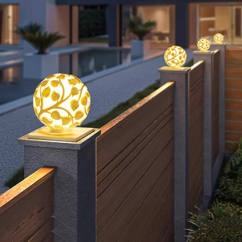 Lighting Decor Outdoor - Уличные колонные светильники, солнечные светодиодные колонные