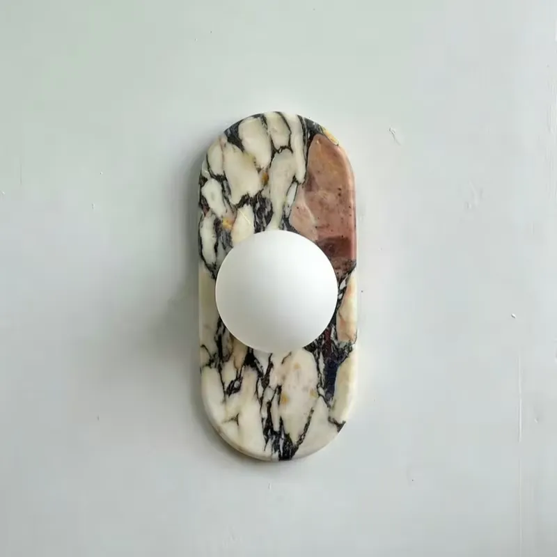 Lighting Decor Bedroom - Настенный светильник SJX Minimalist Natural Calacatta