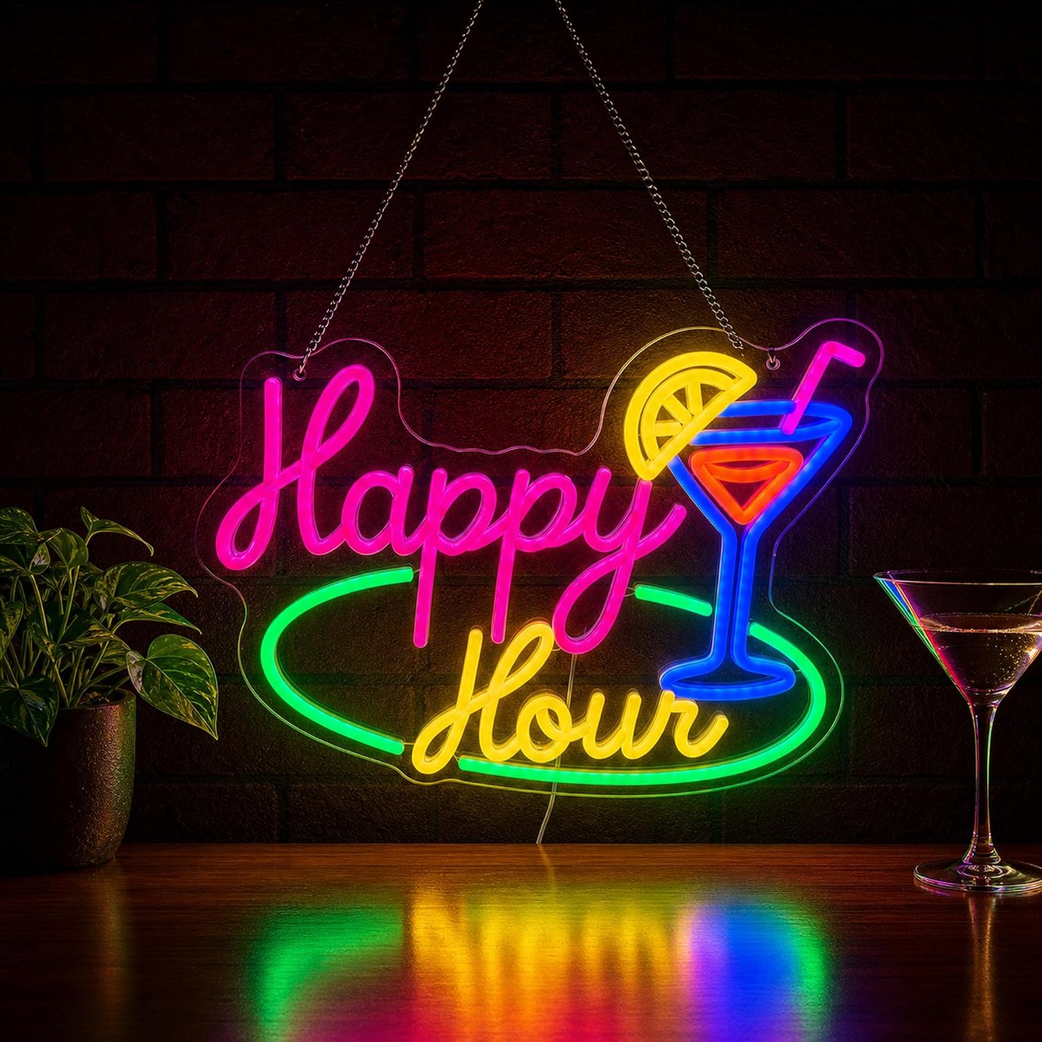 Decor Lighting Opening Hours - Светодиодная неоновая вывеска 