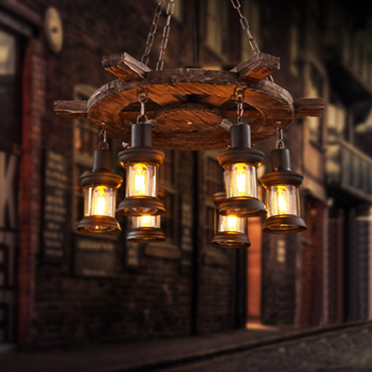 Lighting Decor For Living Room - Подвесной светильник в антикварном стиле для