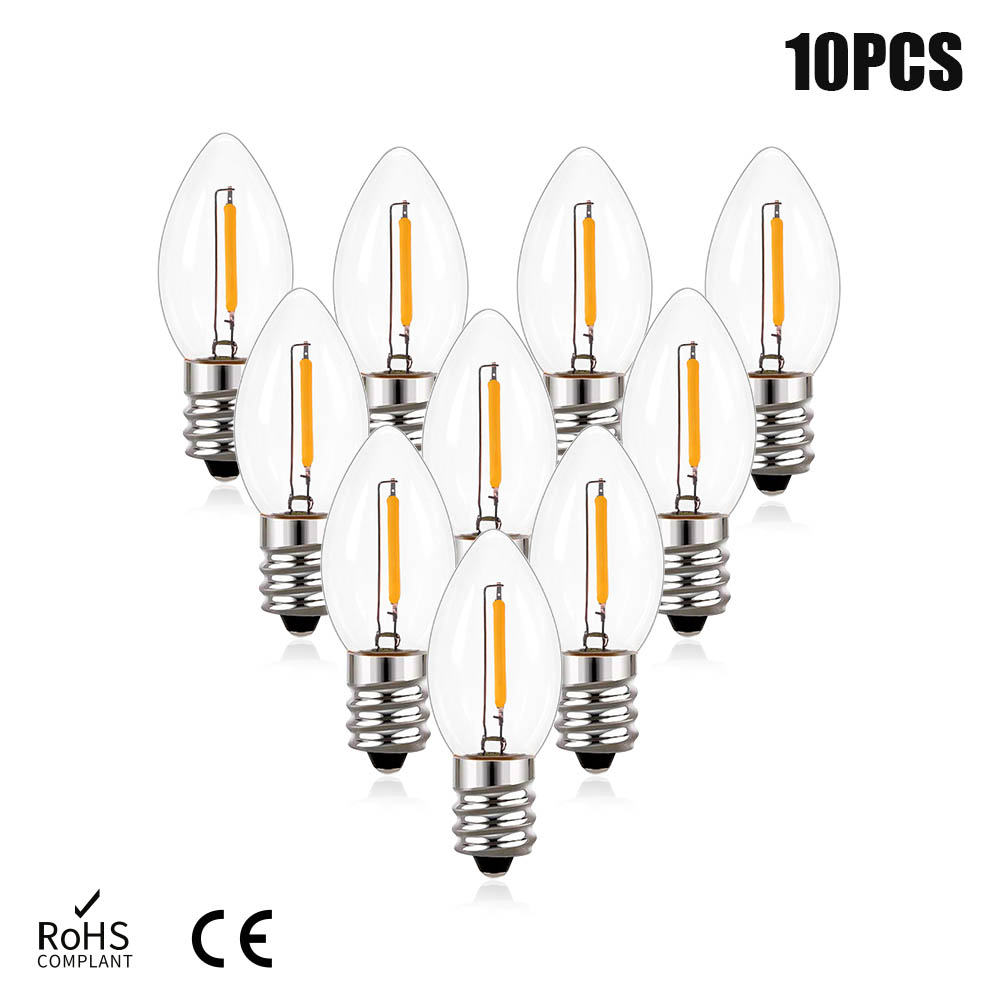 Lighting Effect Home Decor - Светодиодная лампа Эдисона, лампочка эдисона E12