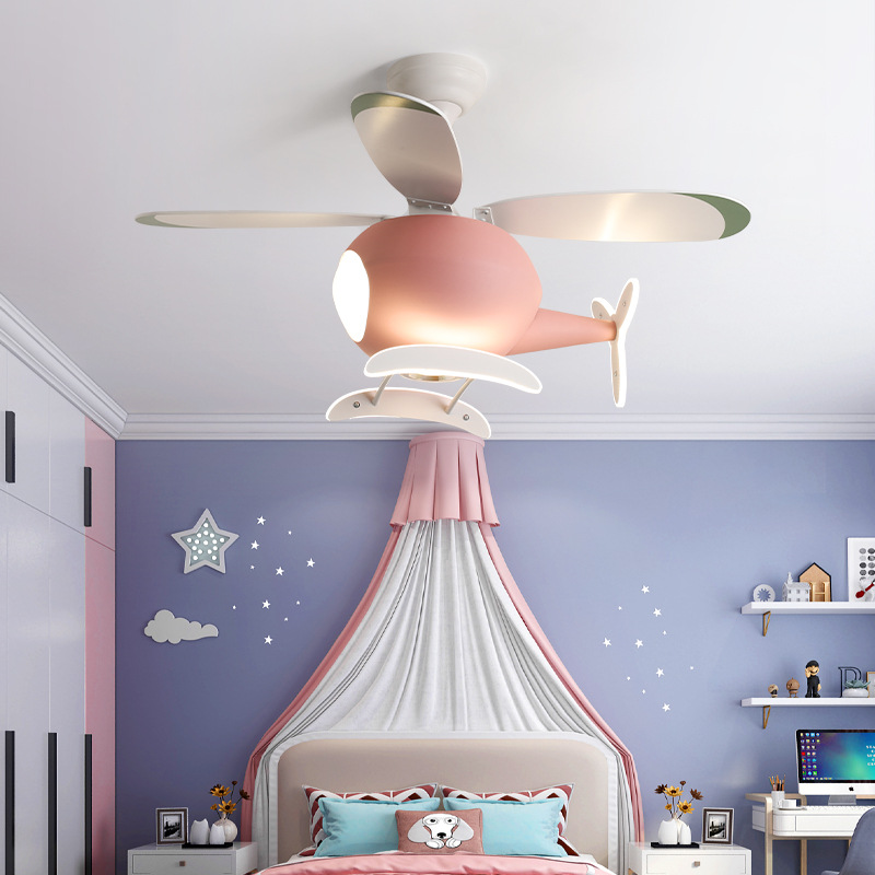 Lighting Decorative - Современный креативный потолочный вентилятор-светильник в виде
