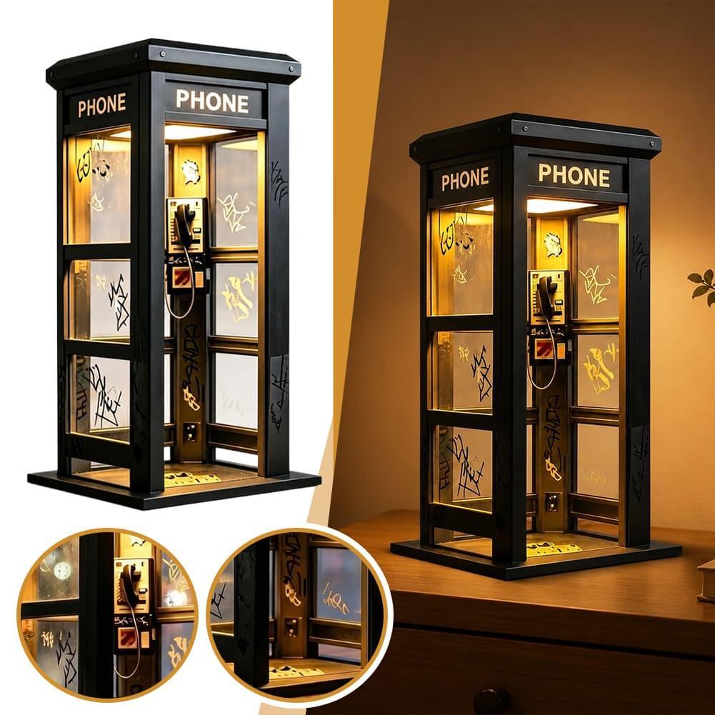 Lighting Decor Home - Винтажная настольная лампа в виде телефонной