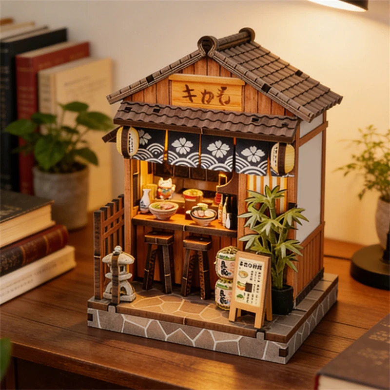 2026 DIY Деревянная миниатюрна – обзор и цена Japanese Lighting Decor