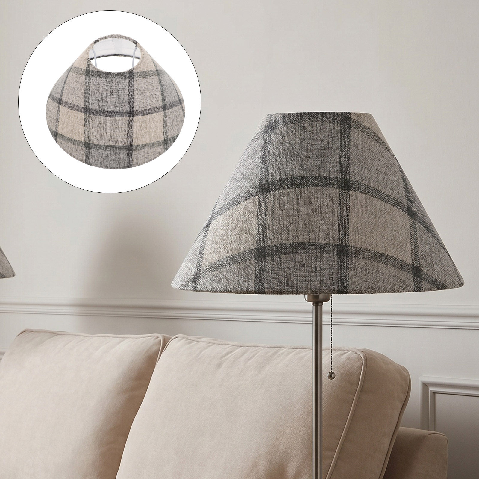 Вечный абажур из клетчатой тка – обзор и цена Decor Timeless Lighting