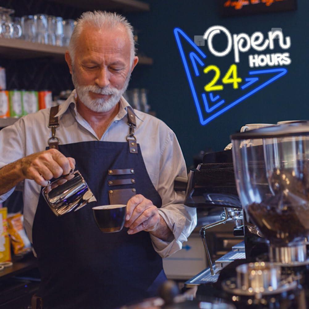 Неоновая вывеска «Открыто 24 ч – обзор и цена Decor Lighting Opening Hours