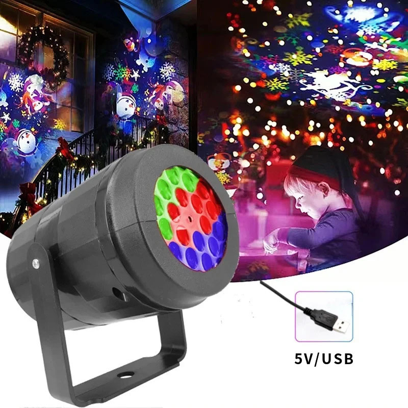 Рождественский проектор со сне – обзор и цена Lighting Effect Home Decor