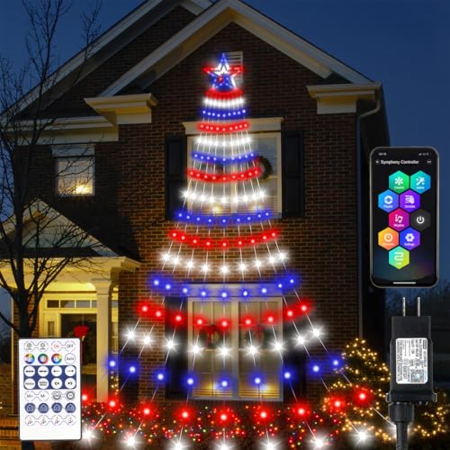 Умные светодиодные гирлянды дл – обзор и цена Lighting Tree Decor