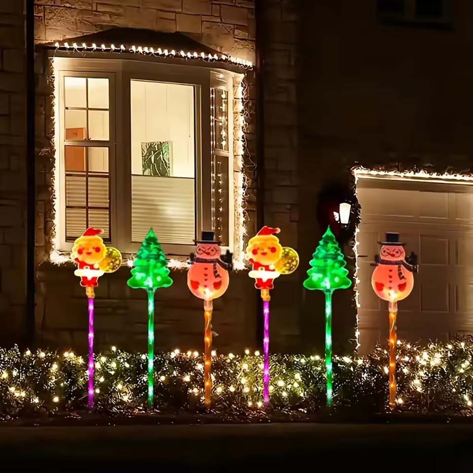 Набор из 6 солнечных светильни – обзор и цена Lighting Tree Decor