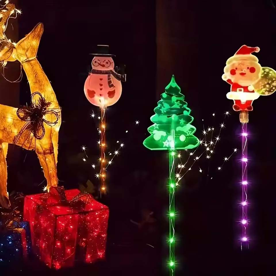 Набор из 6 солнечных светильни – обзор и цена Lighting Tree Decor