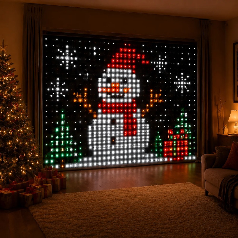 Светодиодные пиксельные занаве – обзор и цена Lighting Decor Home