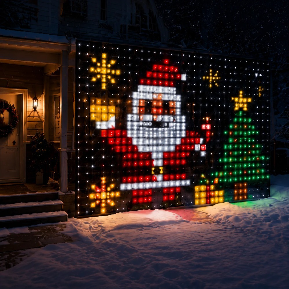 Светодиодные пиксельные занаве – обзор и цена Lighting Decor Home