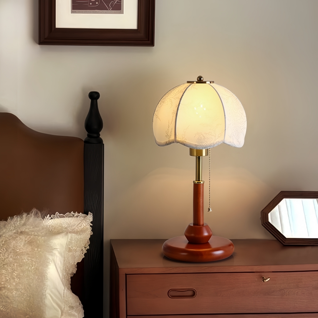 Винтажная настольная лампа-куп – обзор и цена Lighting Decor Bedroom