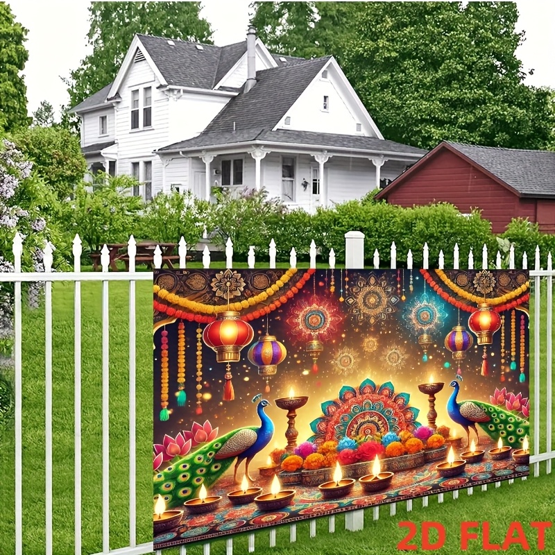 Гобелен с павлиньим узором для – обзор и цена Lighting Decoration For Diwali