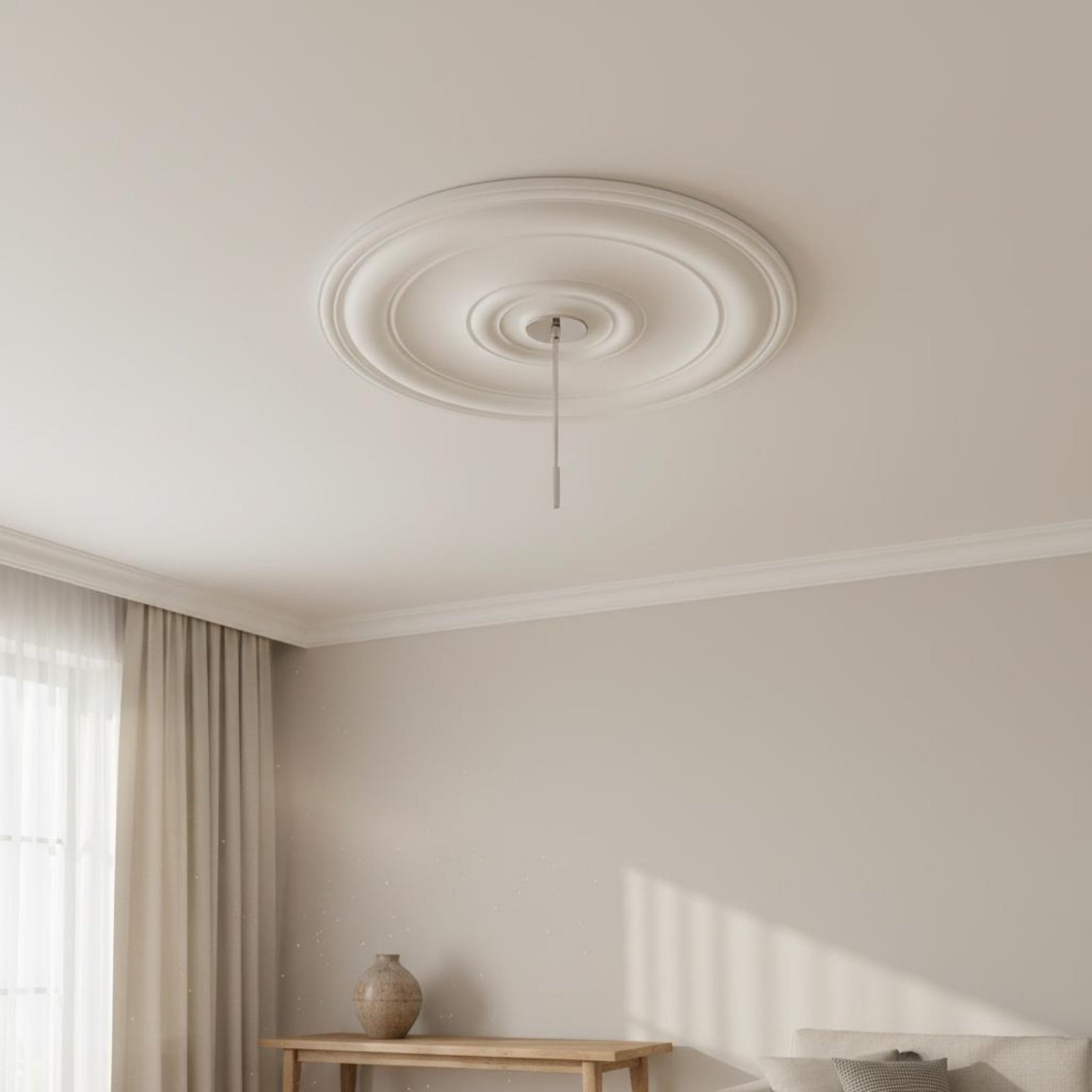 Круглый потолочный медальон в  – обзор и цена Lighting Decorative