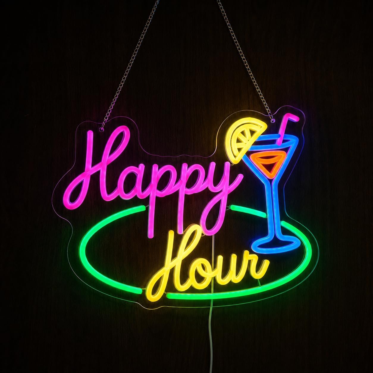 Светодиодная неоновая вывеска  – обзор и цена Decor Lighting Opening Hours