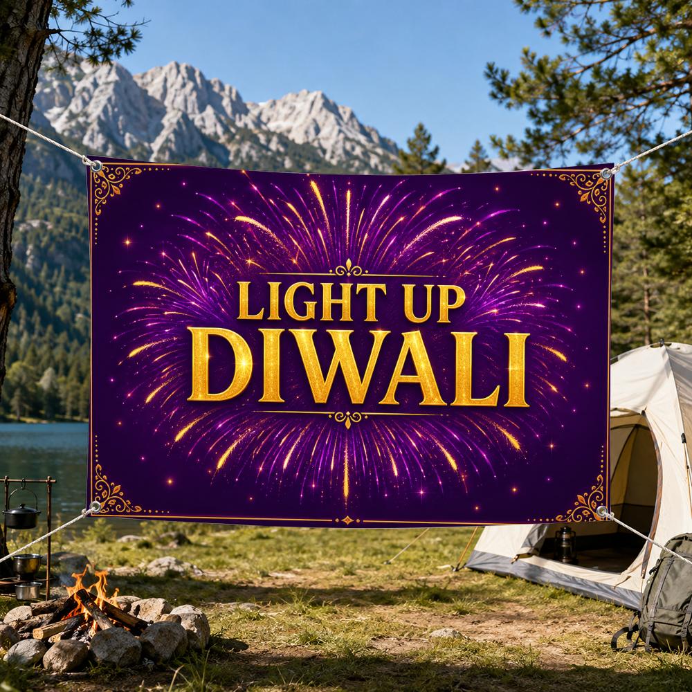 Светящиеся флаги-баннеры к Див – обзор и цена Lighting Decoration For Diwali