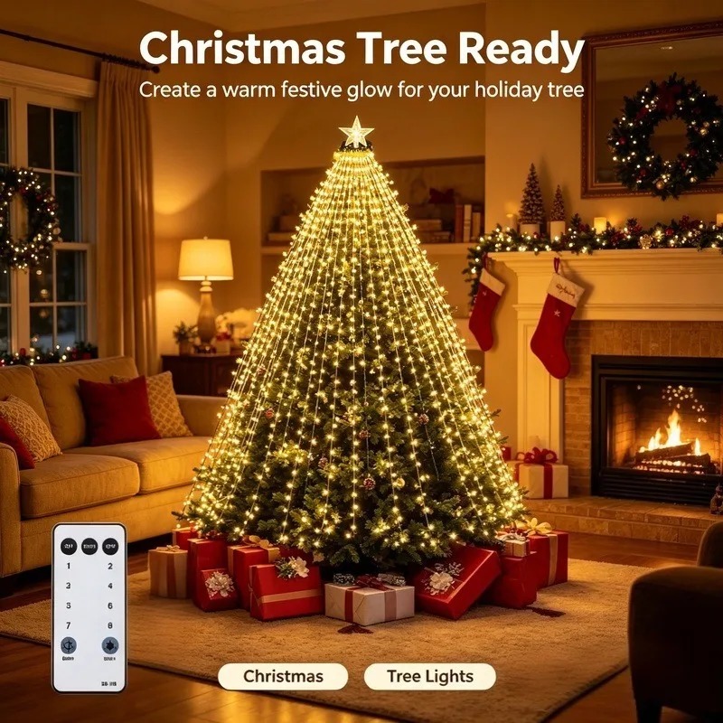 Водонепроницаемые USB-гирлянды – обзор и цена Lighting Tree Decor