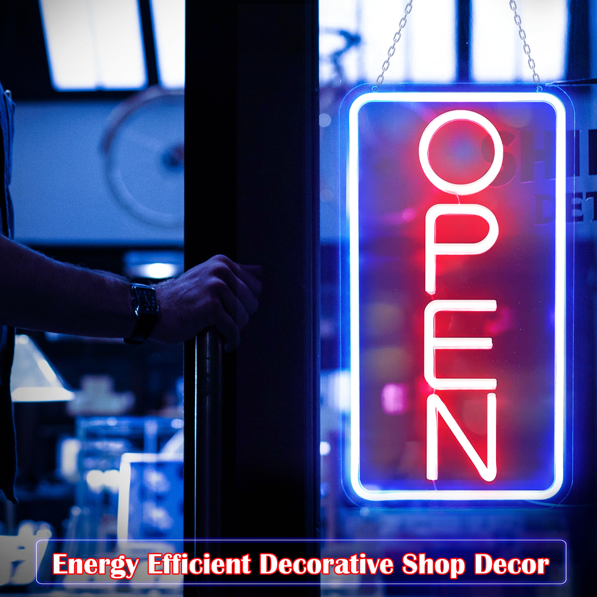 Светодиодная неоновая вывеска  – обзор и цена Decor Lighting Opening Hours