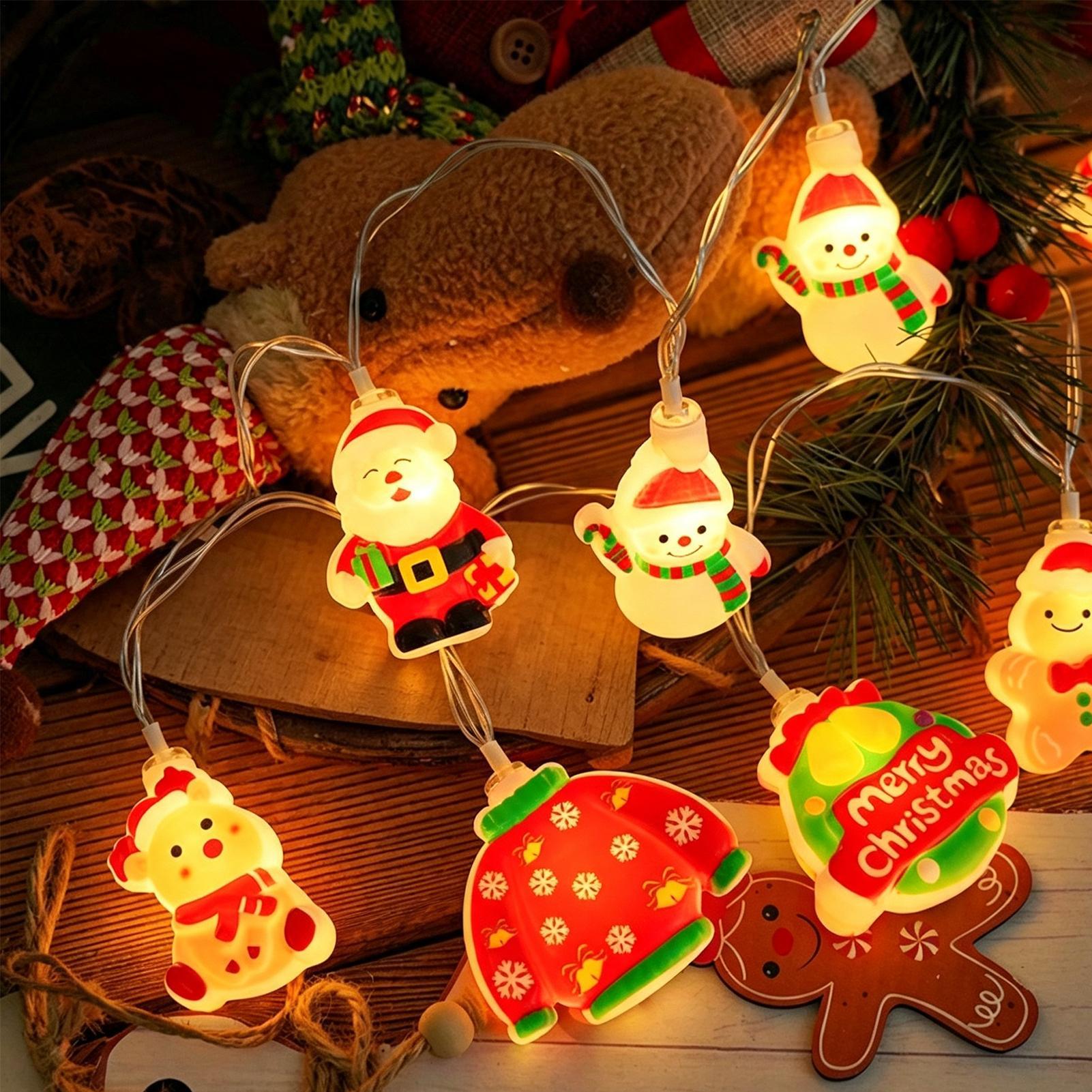 Светодиодная гирлянда с Санта- – обзор и цена Lighting Tree Decor