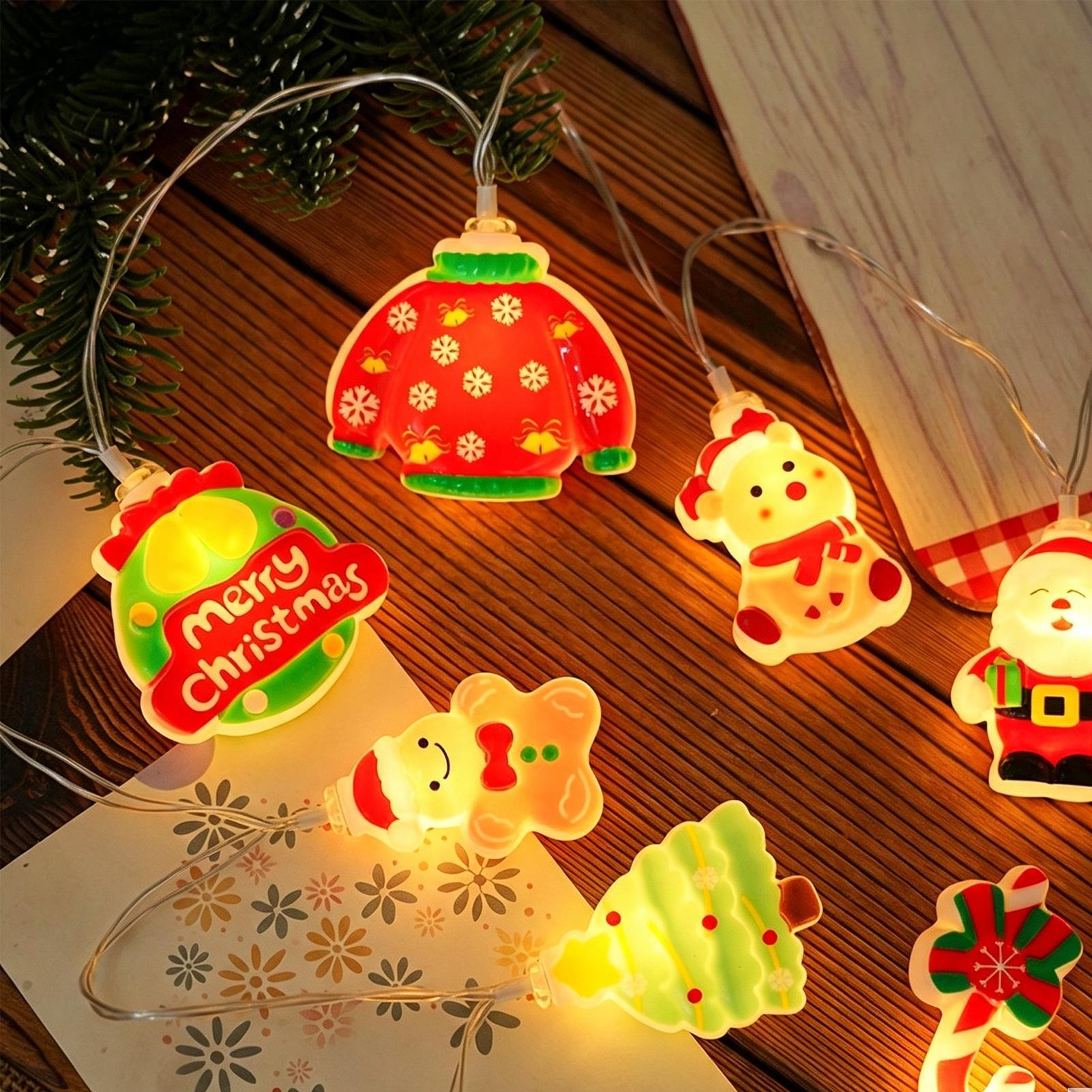Светодиодная гирлянда с Санта- – обзор и цена Lighting Tree Decor