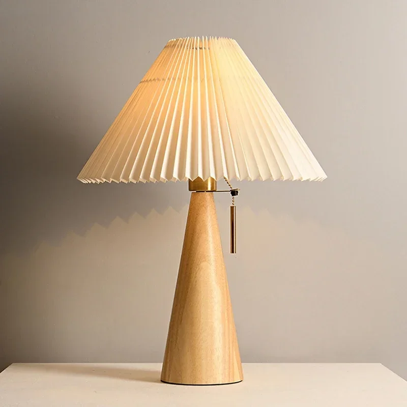 Ретро-настольная лампа с плисс – обзор и цена Lighting Decor Bedroom