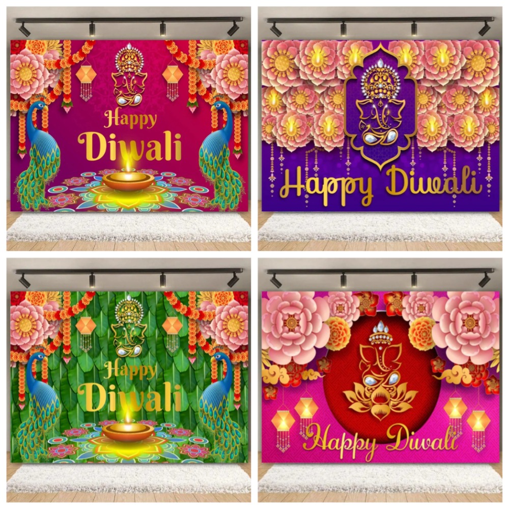 Фон для фестиваля Дивали, инди – обзор и цена Lighting Decoration For Diwali